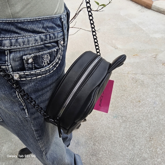 NWT BLACK CAT KITSCH BETSEY JOHNSON CROSSBODY - Picture 3 of 6